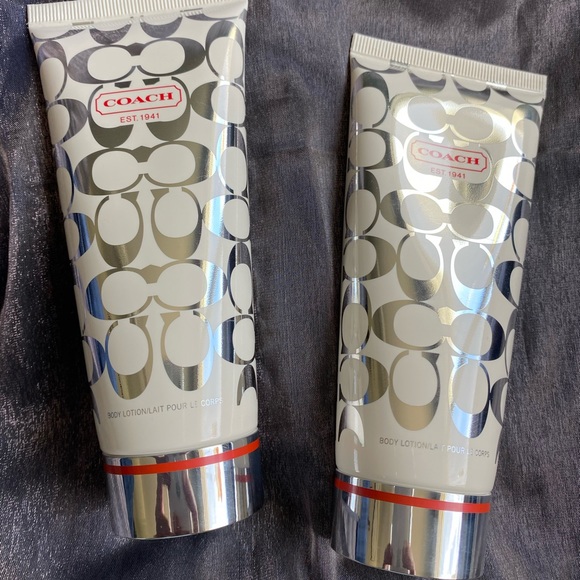 Coach Other - 2 New Coach body lotions + Free keychains!